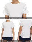 Women's Breathable Short Sleeve Workout T-Shirt