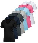 7-Pack Women's Quick-Dry Workout Shirts