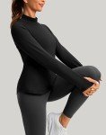 Women's Thermal Mock Neck Long Sleeve Shirt
