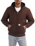 Men's Waterproof Flannel Lined Active Jacket, Brown