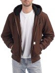 Men's Waterproof Flannel Lined Active Jacket, Brown