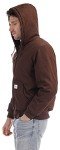 Men's Waterproof Flannel Lined Active Jacket, Brown