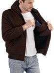 Men's Waterproof Flannel Lined Active Jacket, Brown