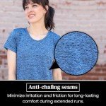 5-Pack Women’s Dry-Fit Crewneck Active T-Shirts