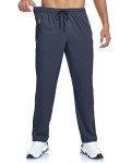 Men's Quick-Dry Athletic Travel Pants with Pockets