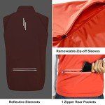 Men's Waterproof Cycling Jacket - Long Sleeve & Reflective