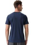 Men's 2-Pack Lightweight Running T-Shirts - Black/Navy