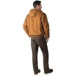 Men's Super Duck Hooded Bomber Jacket - Pecan
