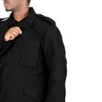 Men's M65 Field Coat - Black, 4X-Large