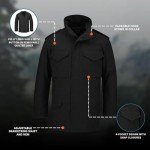 Men's M65 Field Coat - Black, 4X-Large