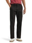 Lee Men's Extreme Motion Straight Leg Pants, Black
