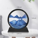 3D Deep Sea Moving Sand Art Decor, 7