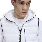 Calvin Klein Men's White Activewear Vest, Large