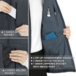 Men's Lightweight Windproof Softshell Vest for Activewear