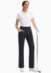 SANTINY Women's Stretch High-Waisted Golf Pants