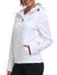 Women's Lightweight Insulated Running Jacket - White XL