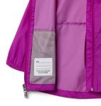 Columbia Girls Switchback II Rain Jacket - Bright Plum