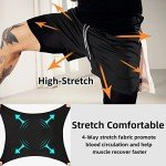 Men's 2-in-1 Athletic Shorts with Towel Loop