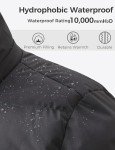Men's Waterproof Windproof Winter Puffer Jacket