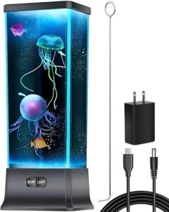 Jellyfish Lamp Night Light for Home Decor