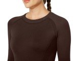 Long Sleeve Quick-Dry Yoga Workout Shirt for Women