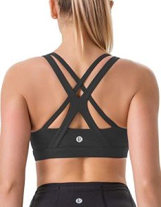 All In Motion Criss-Cross Back Sports Bra - Black