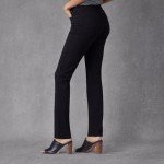 Women's Flex Motion Straight Leg Active Jeans - Black