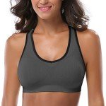 MIRITY Women's High Impact Racerback Sports Bras - 3 Pack
