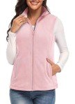 Lightweight Fleece Sleeveless Jacket for Women