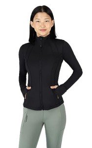 Lightweight Full Zip Running Track Jacket for Women