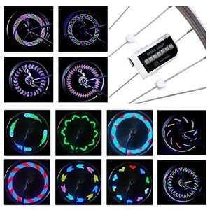 Bright LED Spoke Lights for Bikes - 1 Pack