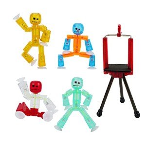 Stikbot Animation Set with Tripod - 4 Pack