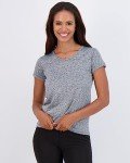 5-Pack Women's V-Neck Activewear Dry-Fit Tops
