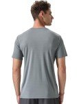 Men's 2 Pack Lightweight Athletic T-Shirts - Black/Grey