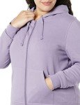 Grape Full-Zip Hoodie for Women, Plus Size Available