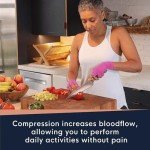 Fingerless Copper Compression Arthritis Gloves - 2 Pairs