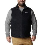 Columbia Men's Black Steens Mountain Vest, 4X