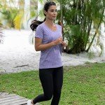 5-Pack Women's V-Neck Activewear Dry-Fit Tops