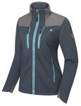 Women's Lightweight Fleece-Lined Hiking Jacket - Grey