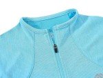 Sky Blue Long Sleeve Activewear Jacket for Women