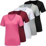 Moisture-Wicking Women's Gym Performance Workout Shirts