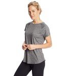 C9 Champion Women's Soft Tech Tee - Ebony Heather