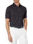 Callaway Men's Black Ottoman Polo Shirt - X-Large