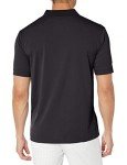 Callaway Men's Black Ottoman Polo Shirt - X-Large