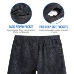 Men's 2-in-1 Stretch Workout Shorts - Gray