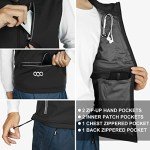 Men's Lightweight Windproof Golf Vest with Pockets