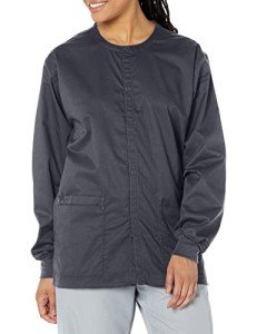All In Motion Snap Front Jacket - Pewter XL