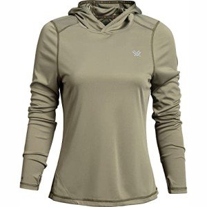 Vortex Women's Sun-Protective Performance Hoodie - Lichen