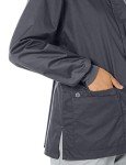 All In Motion Snap Front Jacket - Pewter XL