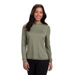 Vortex Women's Sun-Protective Performance Hoodie - Lichen